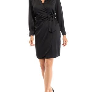 The Limited Black Wrap Dress